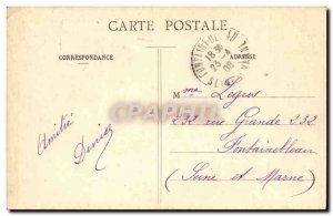 Old Postcard Old Paris Louvre