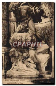 Old Postcard Fontaine Medicis Acis and Galatea Polyphemus surprised by Ottin ...