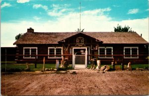 Range Riders Museum Miles City Montana Postcard Western Lore UNP