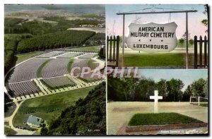 Postcard Modern Army Luxembourg American Military Cemetery