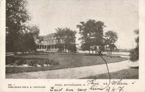 Postcard Hotel Buttonwood Rhode Island