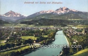 Innsbruck mit Serles Hockspitze Swizerland Unused 