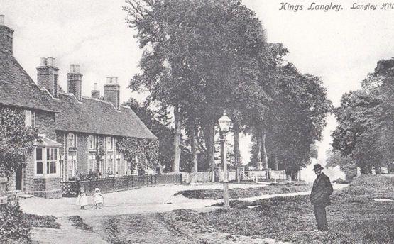 Childs Hula Hoop Skipping Rope at Kings Langley Hill Herts Rare Museum Postcard