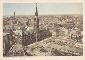 Germany Hamburg Rathaus und Rathausmarkt