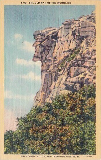 The Old Man Of The Mountain Franconia Notch White Mountains New Hampshire