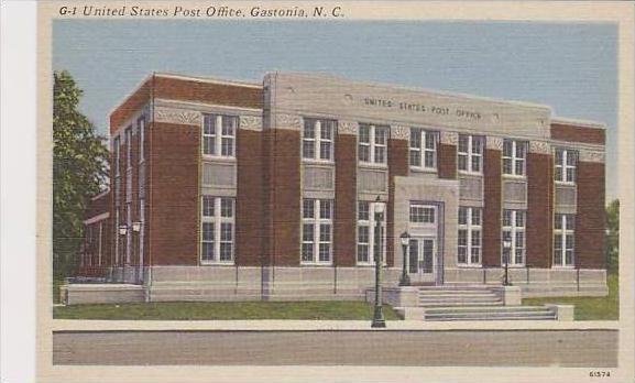 North Carolina Gastonia United States Post Office