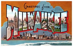 Wisconsin  Miwaukee  LARGE LETTER