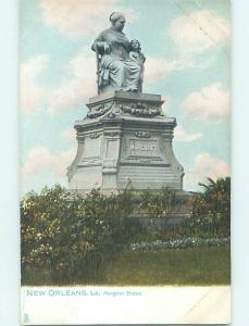 Pre-1907 Suffrage FIRST STATUE IN USA DEDICATED TO A WOMAN New Orleans LA A2168