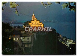 Postcard Modern Madonna del Sasso Orselina Locarno s