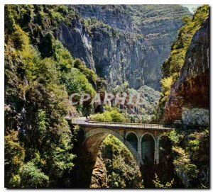 Modern Postcard Tour of the Gorges du Loup The Bridge of the Abyss