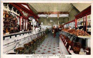 Denver, Colorado - Geo. Allison - Leading Confectionery in the West - in 1917