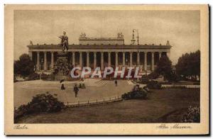 Postcard Old Berlin Altes Museum