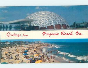 Pre-1980 ALLAN SHEPARD CONVENTION CENTER & BEACH Virginia Beach VA G5959