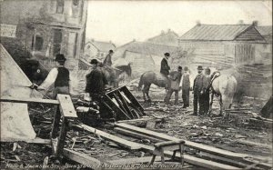 Johnstown Pennsylvania PA 1889 Flood Wreckage Disaster c1910 Vintage Postcard