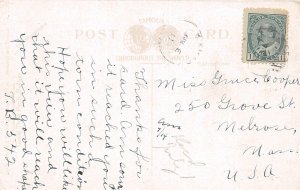 H69/ Saskatchewan Canada Postcard Ontario c1910 Wheat Fields Early Auto 92