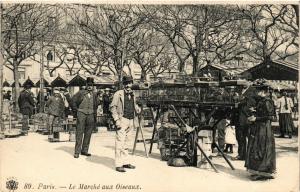 CPA AK PARIS - Le Marché aux oiseaux (215539)