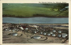 Eldorado KS Refining Co Postcard