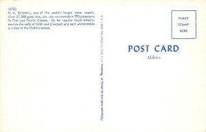 MV Britannic White Star Line Unused 