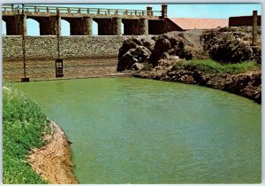 c1970s Taif, Saudi Arabia Ekrimah Dam Stone Irrigation Wadi Waj 4x6 PC Akrama M5