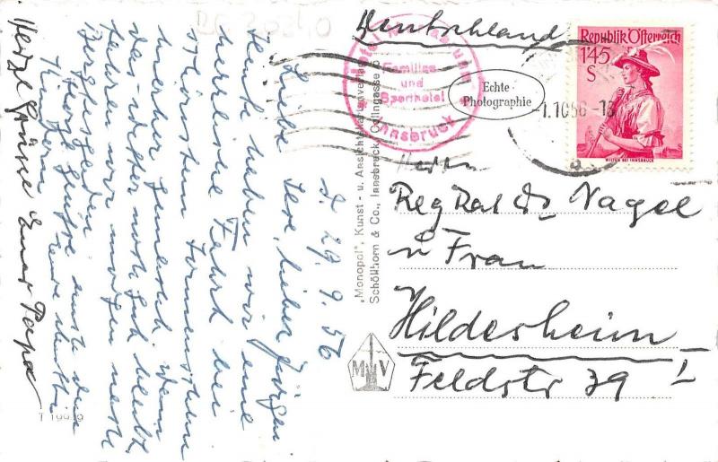 BG30240 innsbruck austria  CPSM 14x9cm