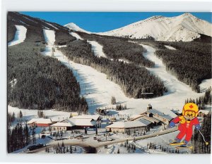 Postcard Nakiska at Mt. Allan Site of 1988 Olympic Winter Games Calgary Canada