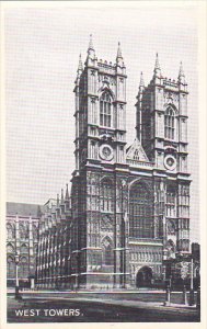 England London West Towers Westminster Abbey