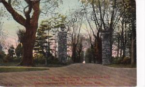 Rhode Island Bristol Ferry Hill Entrance To Blithewold Known As Lovers Land a...
