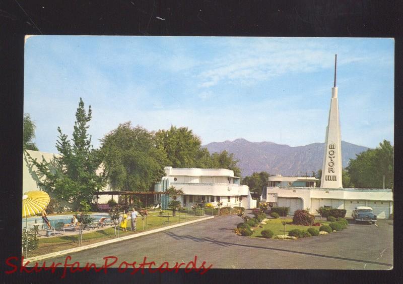 ARCADIA CALIFORNIA SANTA ANITA MOTOR INN MOTEL ROUTE 66 