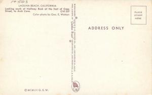 Arch Cove 1950s Laguna Beach California Halfway Rock Cress Crocker Golden 1540