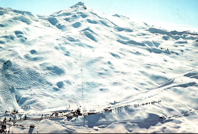 New Zealand Otago Coronet Peak Aerial View Of Ski Fields