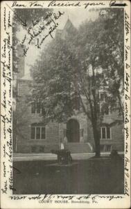 Stroudsburg PA Court House c1905 Postcard