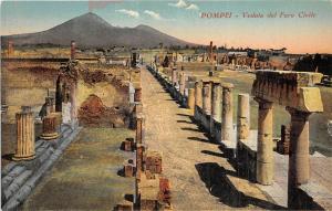 Br35374 Pompei Veduta del Foro Civile italy