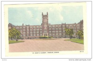 St. Mary's Academy, Windsor, Ontario, Canada, PU-1951