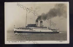 f2136 - Scottish Ferry - Duchess of Montrose - postcard