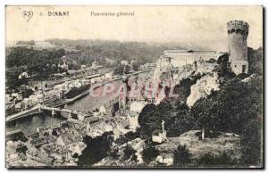 Old Postcard Dinant Panorama General