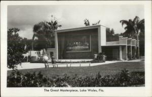 Lake Wales FL The Great Masterpiece Real Photo Postcard