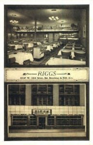 Riggs Restaurant - Misc, New York NY  