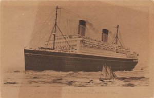 SS Homeric White Star Line Unused 