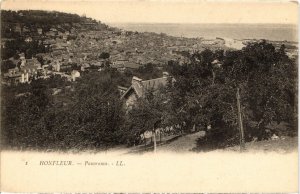 CPA Honfleur Panorama FRANCE (1286027)