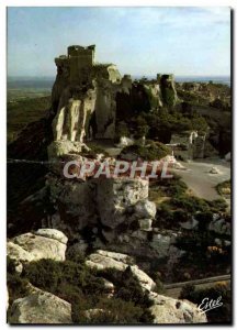 Modern Postcard Les Baux in Provence castle