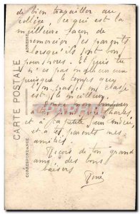 Old Postcard Commercy Place From & # 39Hotel Town And Monument