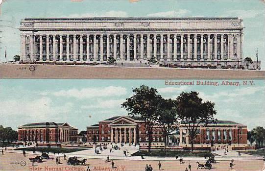 New York Albany Educational Building State Normal College 1910