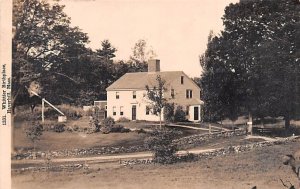 Whittier Birthplace Real Photo - Haverhill, Massachusetts MA Postcard