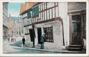 Poets Corner Long Millgate Manchester UK MJ Davis Postcard F3 