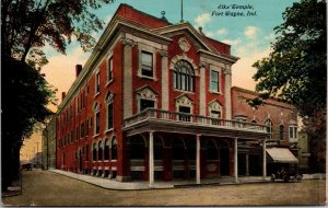 Postcard Elks Temple in Fort Wayne, Indiana~438