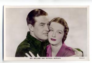 b3797 - Film Actress - Patricia Morison & Actor Ray Milland - Picturegoer PC310