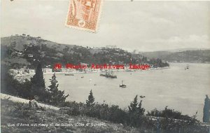 Turkey, Istanbul, Bebek, RPPC, Vue d' Arna out Keuy et de Bebek, MJ No 113