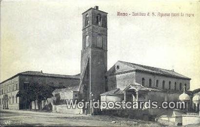 Basilica di S Agnese fuori le Mura Roma, Italy Unused 