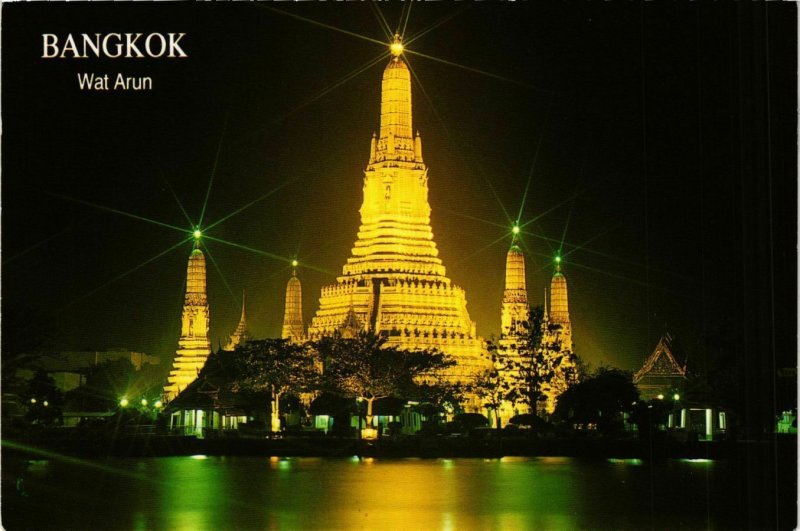 CPM AK THAILAND Wat Arun, The Temple of Dawn. Bangkok, Thailand (345733)