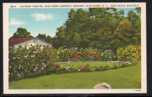 North Carolina colour Outdoor Theatre Blue Ridge  Black Mountain, N.C unused